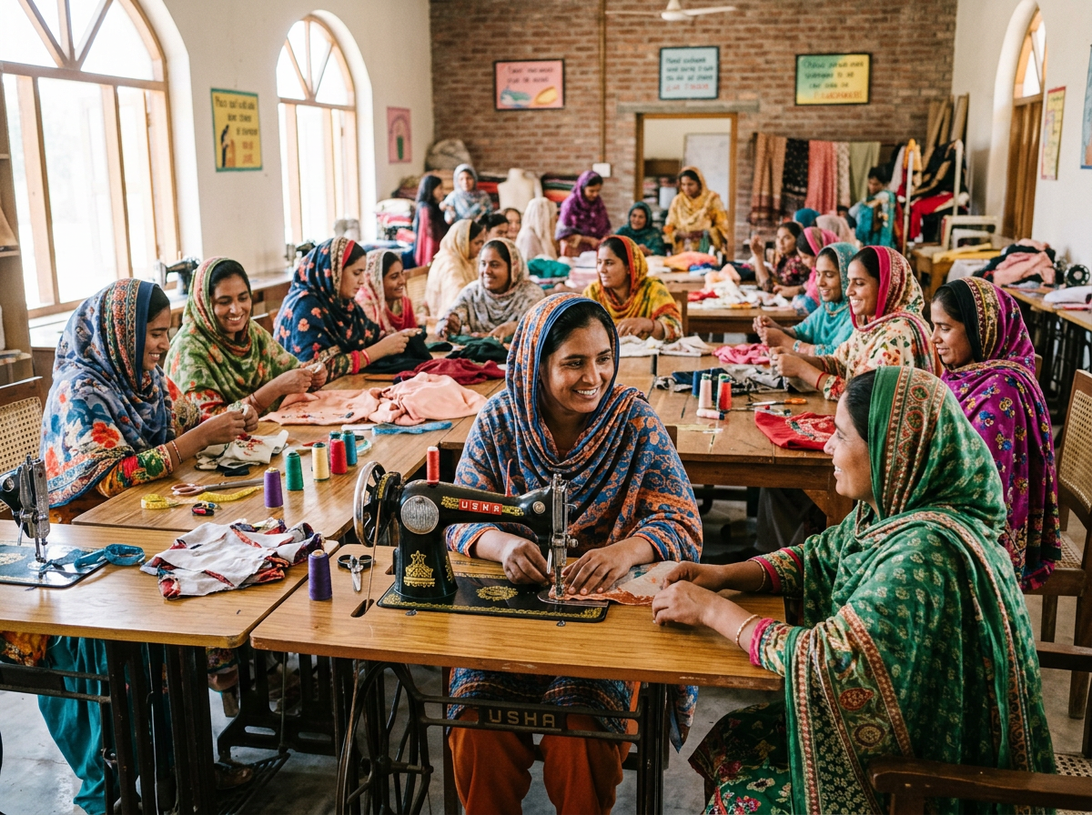 Women attending a support session