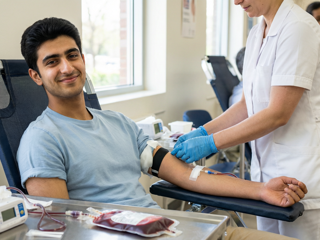 Blood donation drive